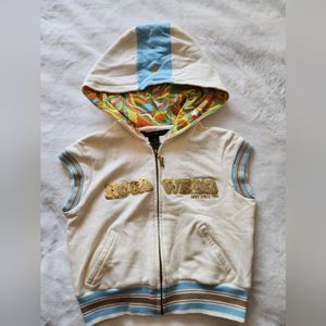 Rocawear sleeveless cropped hoodie
